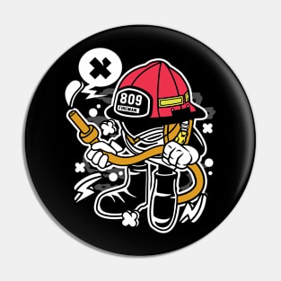 Firefighters are heroes Pin