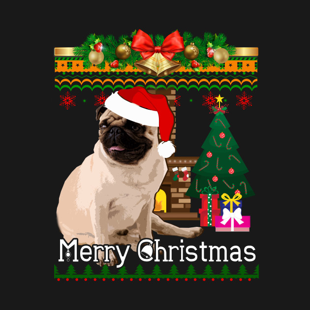 Discover Ugly Christmas Sweater PUGS - Ugly Christmas Sweater Pugs - T-Shirt