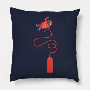 Space Condiment Ketchup Graphic Pillow