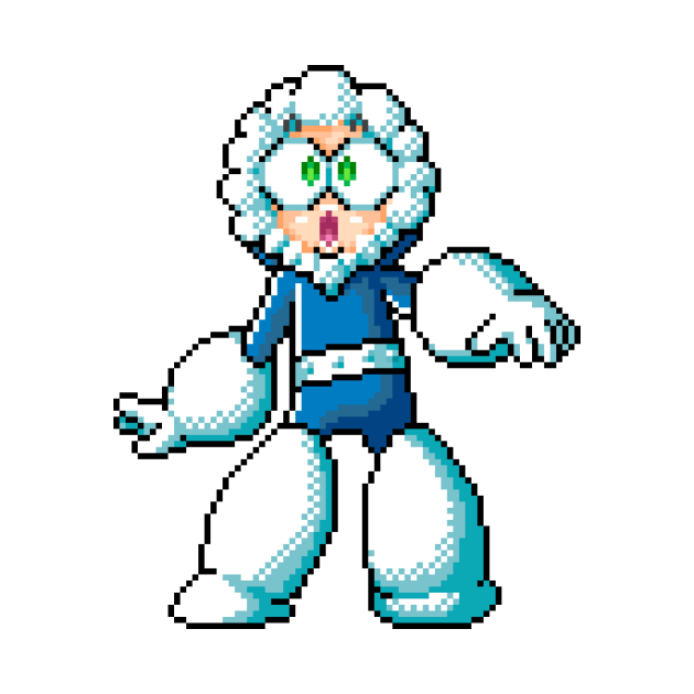 Pixelart Iceman by maverickmichi