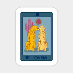 The Lovers - Teal Magnet