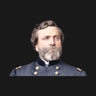 General George Thomas Portrait - The Rock of Chickamauga - Colorized T-Shirt