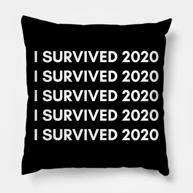 I survived 2020 Pillow by HuntersDesignsShop