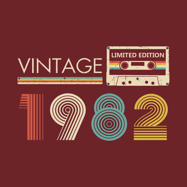 Vintage 1982 Limited Edition Cassette by louismcfarland