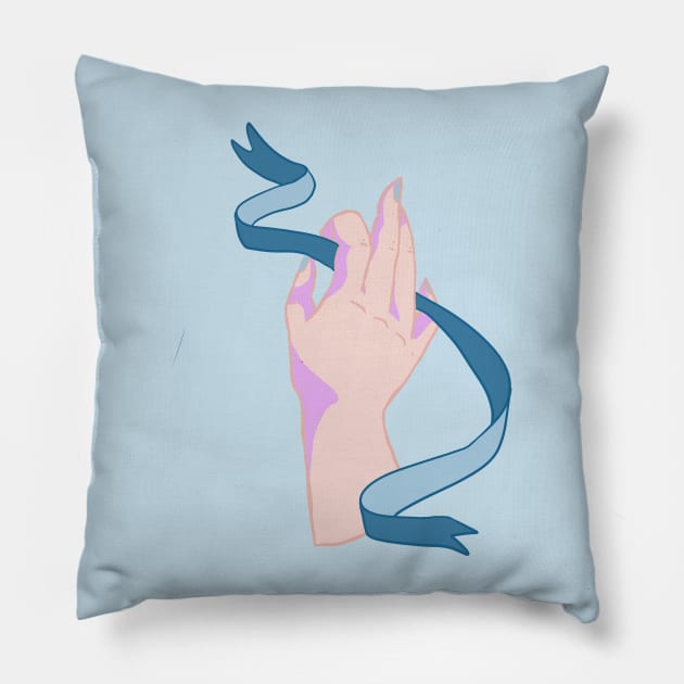 Shorthand Pillow by KaiHodge