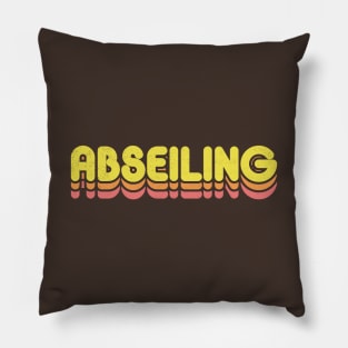 Retro Abseiling Pillow