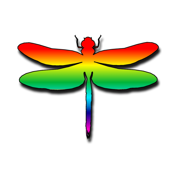 Rainbow Dragonfly by lyle58