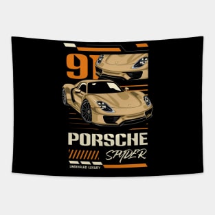 918 Spyder Porsche Tapestry