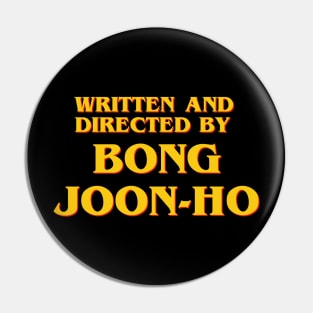 Written and Directed by Bong Joon-Ho Pin