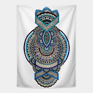 Evil Eye Mandala Tapestry