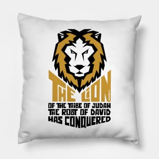 The lion of the tribe of Judah Pillow