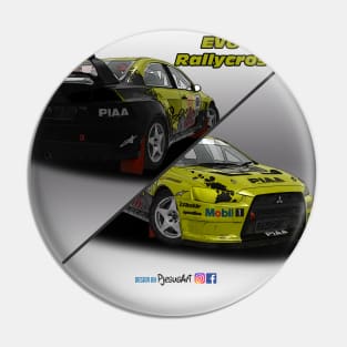 Lancer EVO X Rallycross Pin