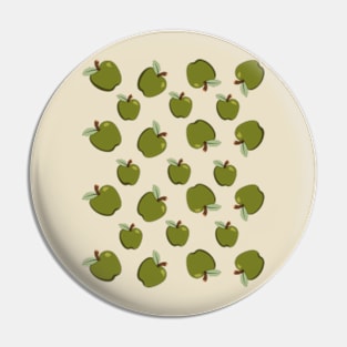 Apple Pattern Pin