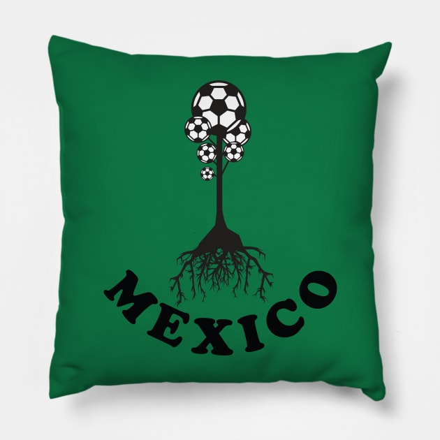 Mexico Futbol Team Pillow by Rayrock76