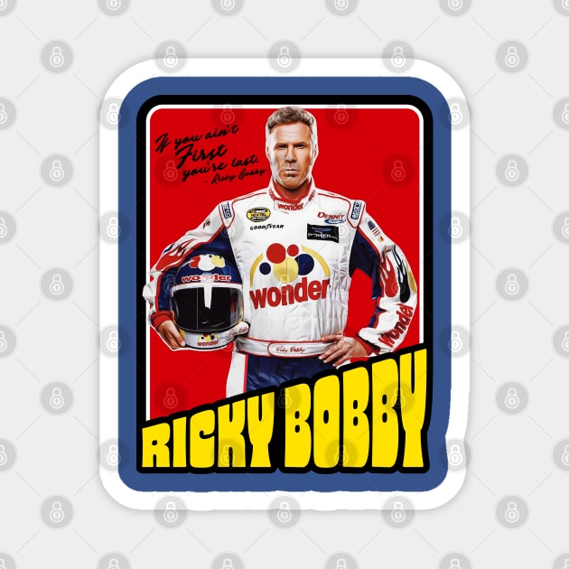 Ricky Bobby Trading Card Magnet by darklordpug