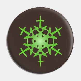 Lucky Green Star Pin