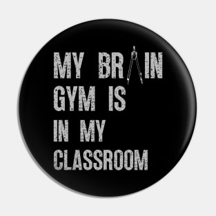 BACK TO SCHOOL FUNNY STUDENT QUOTES MY BRAIN GYM IS IN MY CLASSROOM A GREAT FIRST DAY OF SCHOOL GIFTS GREY SIGN Pin