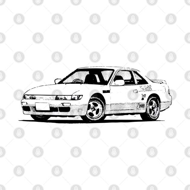Koichiro Iketani's Nissan Silvia [ Initial D ] by Tad