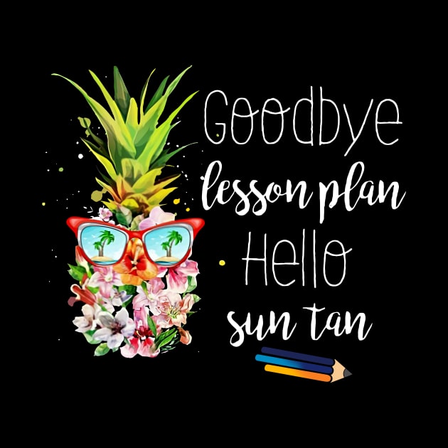 Goodbye Lesson Plan Hello Sun Tan by Rumsa