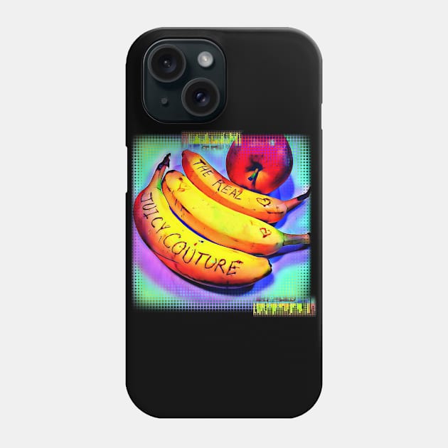 Go bananas - The REAL JUICY COUTURE colorful fruit art – YUMMY & delicious Phone Case by originalsusie