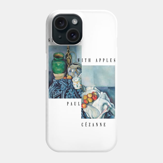 Still life with apples by paul cezanne Phone Case by thecolddots