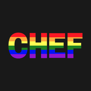 Chef Rainbow Pride T-Shirt