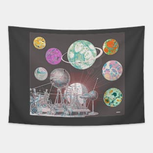 The Marvellous Gobstopper Machine Tapestry