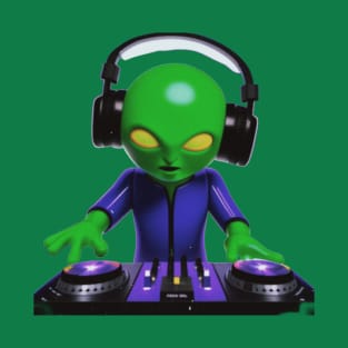 Roblox alien dj T-Shirt