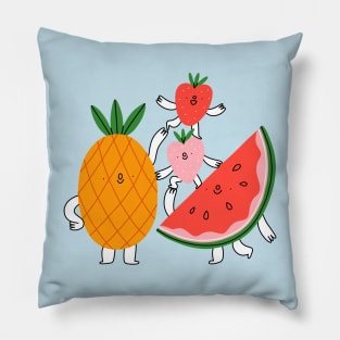 Cute fruit characters Pillow