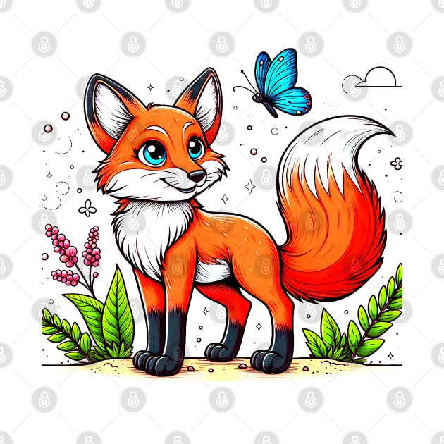 Delightful Fox by NayaRara
