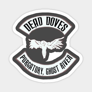 Wynonna Earp Dead Doves Motorcycle Club Magnet