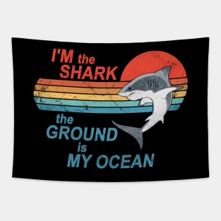 Jiu Jitsu Shark. The ground is my Ocean Tapestry