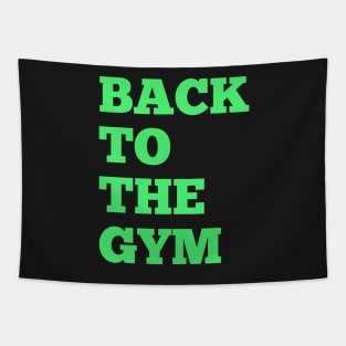 Back to the gym Tapestry