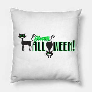 Black Cat Fever! Pillow