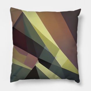 Classic Camo Geometric Pattern Pillow