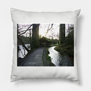 Covered walkway Pillow