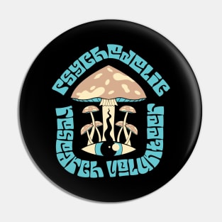 Psychedelic Research Volunteer Pin