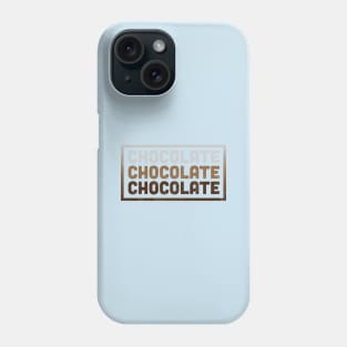 Chocolate White Milk Dark Phone Case