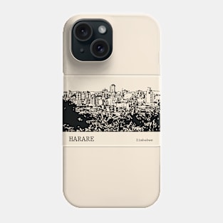 Harare Zimbabwe Phone Case