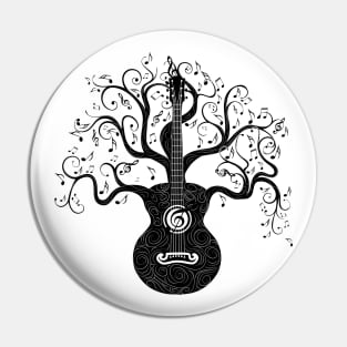 Overgrown guitar tree Pin