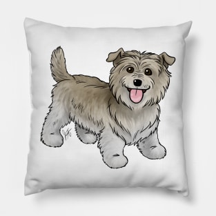 Dog - Glen of Imaal Terrier - Two-Tone Pillow