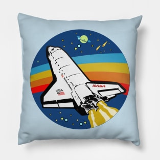 nasa spaceship Pillow