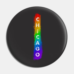 Chicago - lgbtq Pin