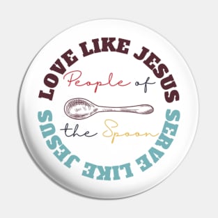 People of the Spoon Pin