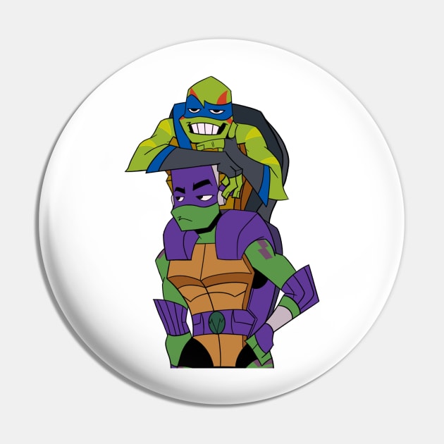 Pin en TMNT raph x leo kiss