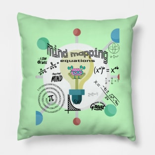 Mind Mapping Equations Pillow