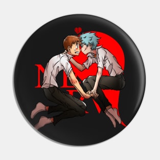 Shinji and Kaworu Loves! Pin