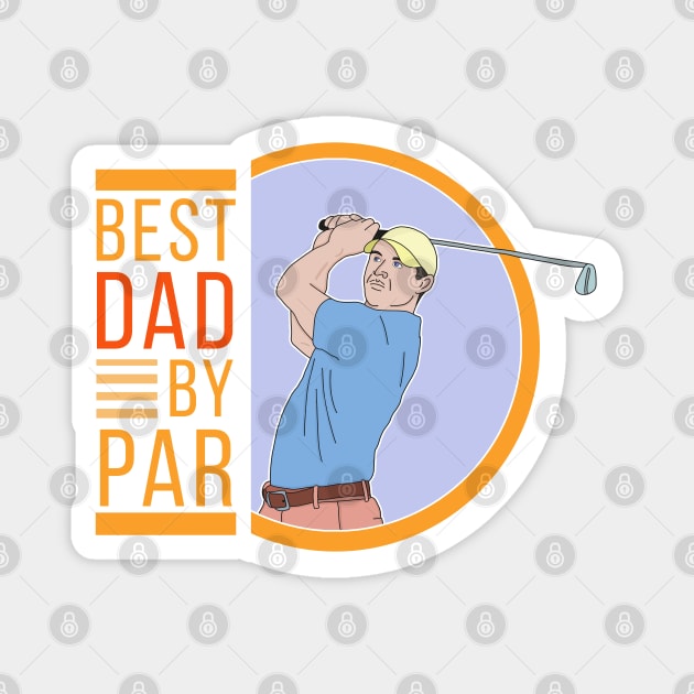 Best Dad By Par Magnet by DiegoCarvalho