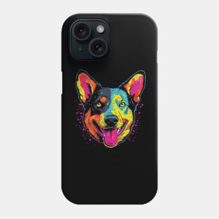 Australian Cattle Dog Smiling Phone Case