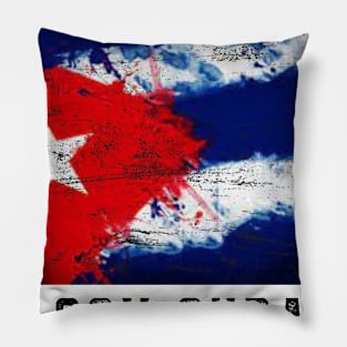 YO SOY CUBANO - BANDERA CUBANA Pillow